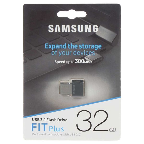 فلش مموری سامسونگ مدل FIT Plus USB 3.1 ظرفیت 32 گیگابایت