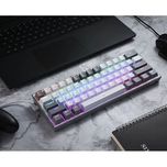 Keyoard Gaming REDRAGON K617 FIZZ Gray - White