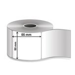 برچسب پرینتر لیبل زن مدل NR-50x55P بسته 6 عددی