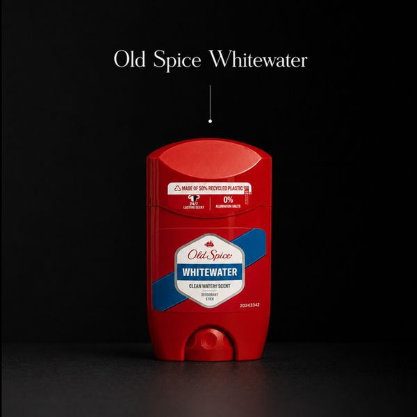 استیک بدن الد اسپایس Whitewater بدون آلومینیوم 50 میل OLD SPICE