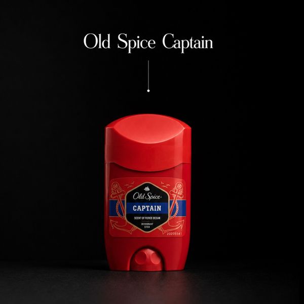 استیک بدن الد اسپایس captain بدون آلومینیوم 50 میل OLD SPICE