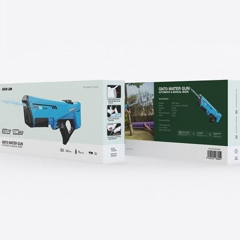 تفنگ آب پاش اتوماتیک و دستی گرین Green GN70-Water Gun Automatic & Manual