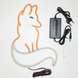 چراغ نئونی دیواری مدل روباه