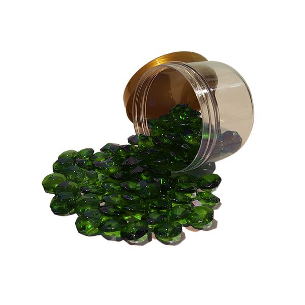 کریستال لوستر مدل دانه 14 پرسی بسته 100 عددی