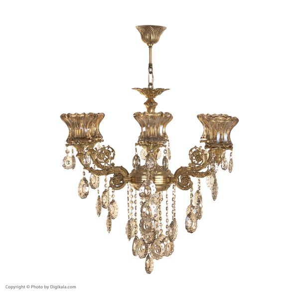 لوستر 6 شعله شاهان تک کد B/8028