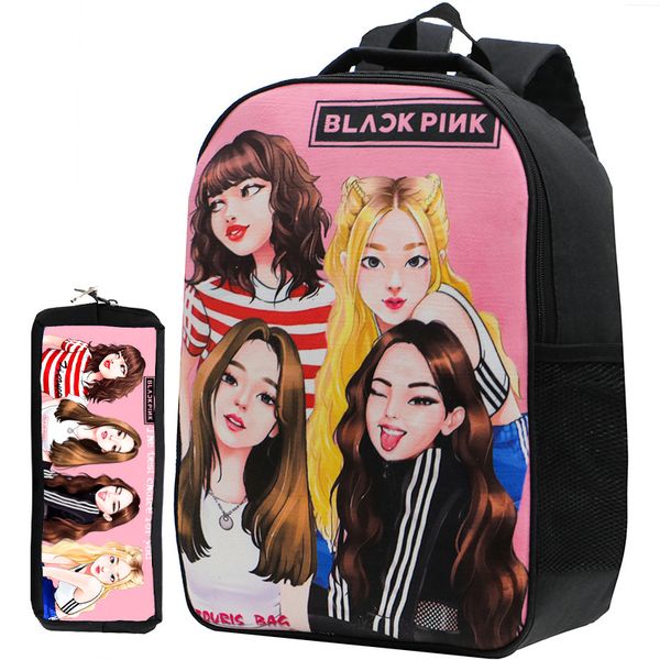 کوله پشتی مدل PINK - 150030 به همراه جامدادی