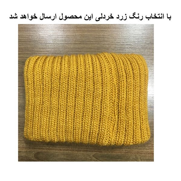 شال گردن بافتنی مدل رینگی
