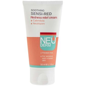 کرم ترمیم کننده نئودرم مدل Soothing Sensi-Red حجم 50 میلی لیتر