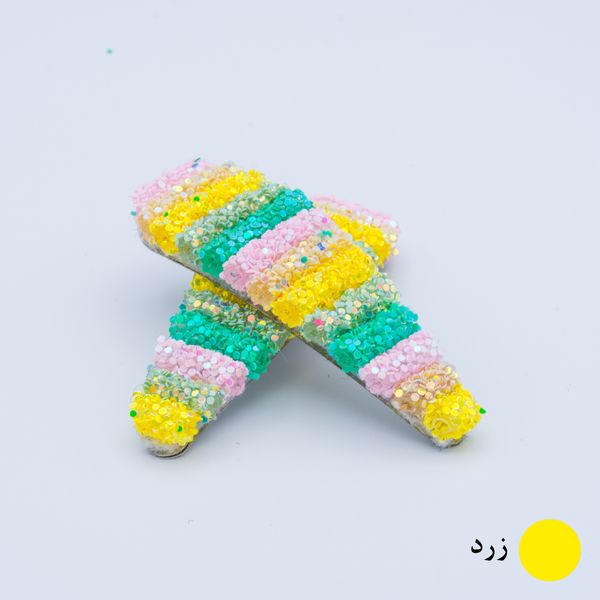 گیره مو مدل StripesCy بسته 2 عددی