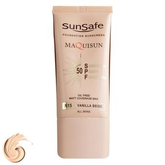 کرم ضدآفتاب رنگی سان‌سیف مدل N15، حجم 40 میلی‌لیتر