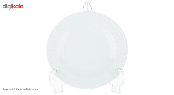 سرویس غذاخوری 102 پارچه 12 نفره چینی زرین ایران مدل رادیانس سفید درجه عالی