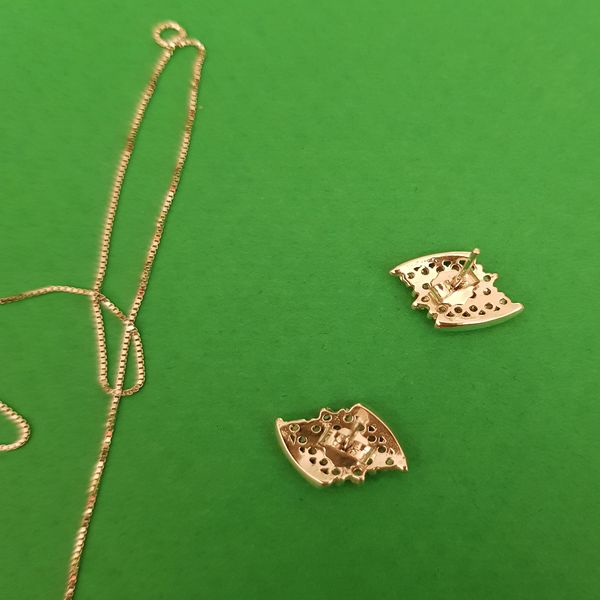 نیم ست زنانه مدل لوزی