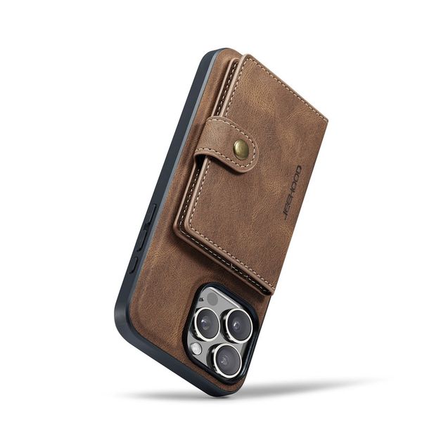 کاور جیهود مدل Leather Wallet مناسب برای گوشی موبایل اپل iPhone 14 Pro