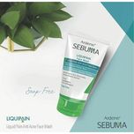 مایع شستوشوی صورت آردن سبوما، مناسب پوستهای چرب و آکنهدار، با خاصیت پاککنندگی، غیرصابونی، بدون روغن، ترکیبات بابونه، رزمار