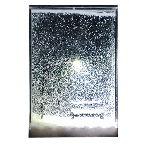 آباژور رومیزی مدل شب های برفی زمستان