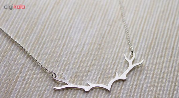 گردنبند نقره زنانه مدل 001