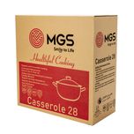 قابلمه گرانیت ام جی اس مدل فورج کد 005 سایز 28