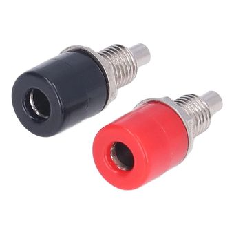 فیش مادگی منبع تغذیه مدل 4mm بسته 2 عددی(فروش اقساطی)