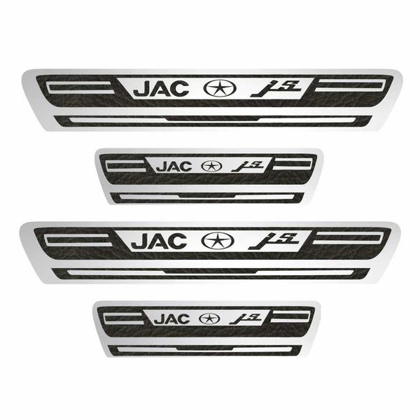 برچسب پارکابی خودرو کد A035 مناسب برای Jac J5 بسته 4 عددی*271