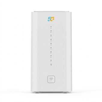 مودم 5G همراه اول مدل HA5420 با سرعت دانلود 4.67 گیگابیت بر ثانیه، پشتیبانی از Wi-Fi 6، اتصال بی‌سیم و باسیم، قابلیت اتصال 64 کا
