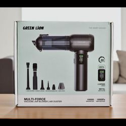 جارو شارژی دمنده و مکنده گرین لاین Green Lion Multi-Force – Vacuum, Air Blower, Air Duster