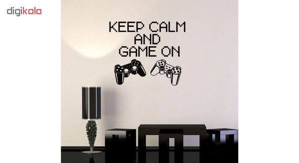 استیکر طرح Game On کد S45