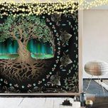 پوستر پارچه ای فیانی مدل بک دراپ درخت زندگی کد F138