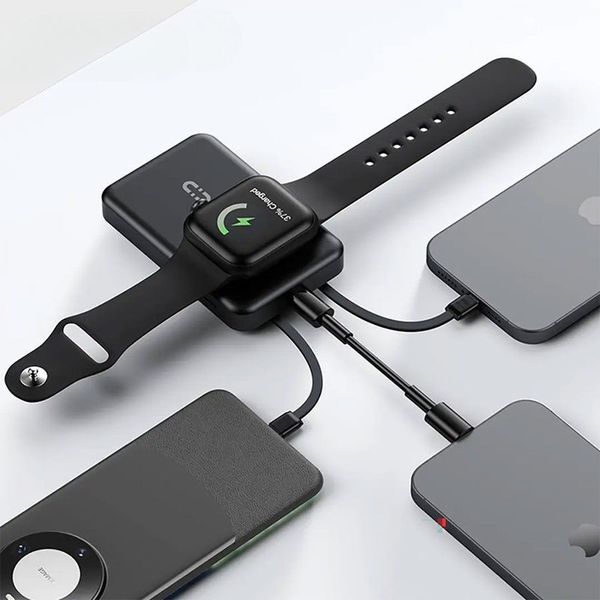 ⚡🔋 پاوربانک پرودو 10000mAh مگسیف – شارژ بیسیم + پایه نگهدارنده