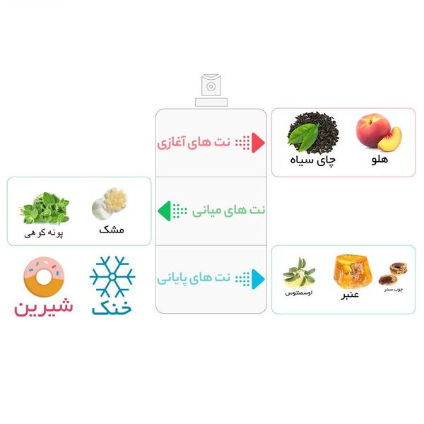 ادو پرفیوم زنانه ایفوریا مدل اکلت حجم 100 میلی لیتر