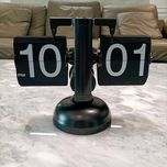 ساعت رومیزی مدل ورقه ای Flip Clock مشکی
