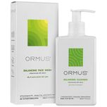 ژل شستشو صورت متعادل کننده پوست اورموس مدل نیاسینامد اسید آلاتوئین B5 مناسب پوست های چرب حجم 200 میلی لیتر