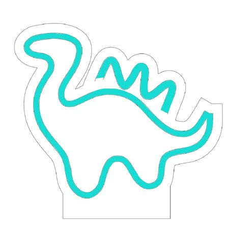 چراغ تزئینی مدل نئون کد 01