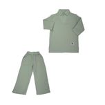 ست پولوشرت آستین بلند و شلوار دخترانه مدل MDSS-CH1746