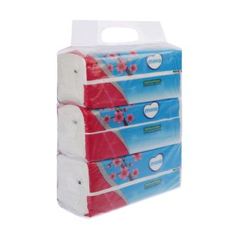 دستمال کاغذی 250 برگ دو لایه بسته 3 عددی مفید