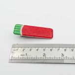 گیره مو زنانه مدل هندوانه کد 01 مجموعه 2 عددی