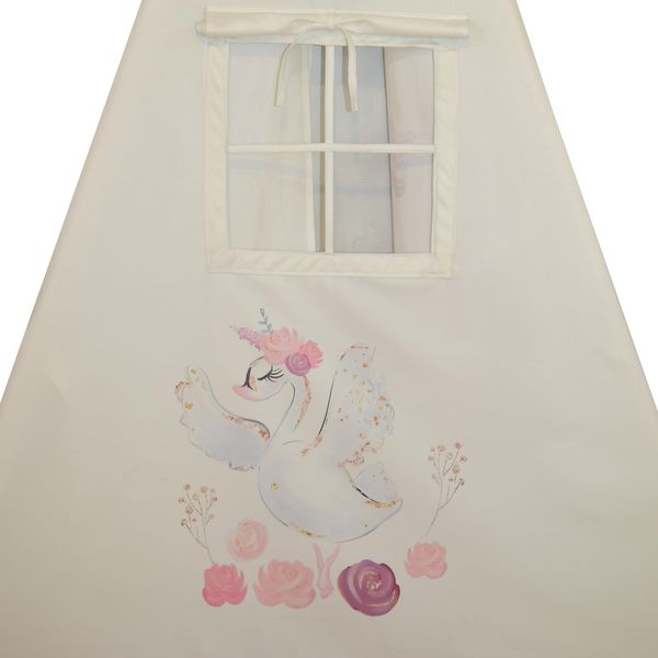 چادر بازی کودک مدل سرخپوستی طرح بالرین کد PT501