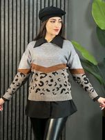 بافت وارداتی پلنگی کد 1589