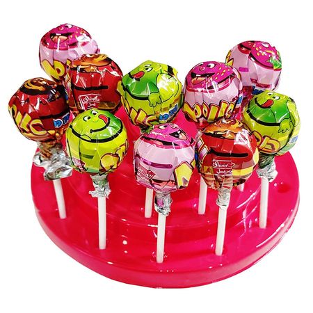 آبنبات چوبی میوه ای - 14 گرم بسته 100 عددی