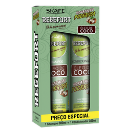 کیت مرطوب کننده قوی رجفورت روغن نارگیل 600 میلی لیتر