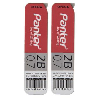 نوک مداد نوکی 0.7 میلی متری پنتر مدل PL-107 مجموعه 2 عددی