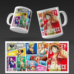 ماگ وان پیس کد 01 (معمولی ، مشکی ، حرارتی) One Piece