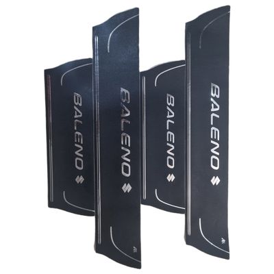 برچسب پارکابی خودرو امیران اسپرت طرح چرم کد 2025084 مناسب برای سوزوکی بالنو مجموعه 4 عددی