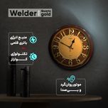 ساعت دیواری ولدر مدل Quartz gold