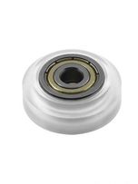 چرخ V جنس POM با دو عدد بلبرینگ Openbuilds POM V wheel - 625zz