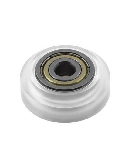 چرخ V جنس POM با دو عدد بلبرینگ Openbuilds POM V wheel - 625zz