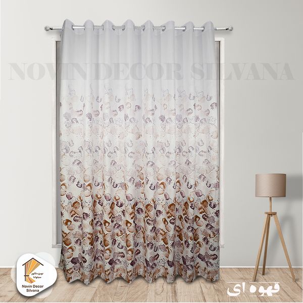 پرده نوین دکور سیلوانا مدل آرانتیس سایز 280 × 300 سانتی متر