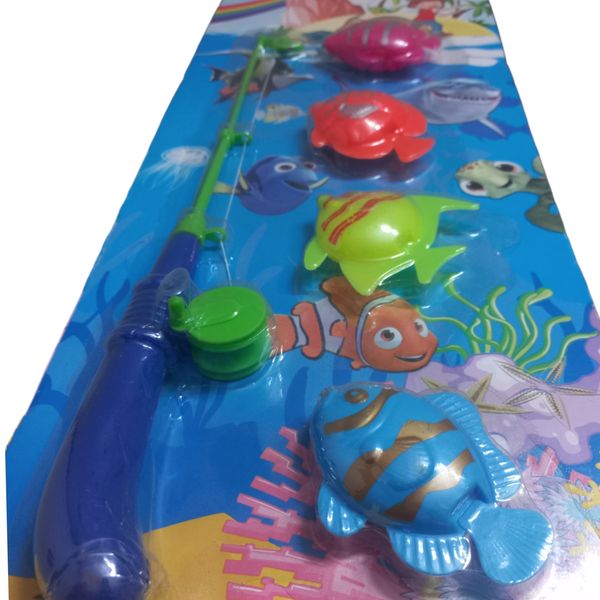 اسباب بازی مدل ست ماهیگیری مغناطیسی مجموعه 5 عددی