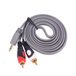 کابل 1 به 2 صدا AUX Orange 1.5m