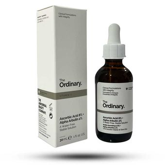 سرم ضد لک ویتامین سی 8% و آلفا آربوتین 2% حجم 30 میلAscorbic Acid 8% + Alpha Arbutin 2%