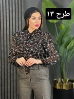 شومیز آستین پف کد 1600